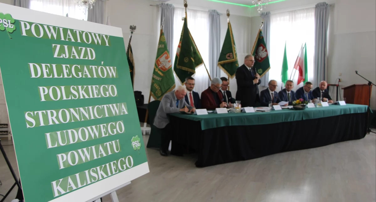 Powiatowy Zjazd Delegatów PSL Powiatu Kaliskiego