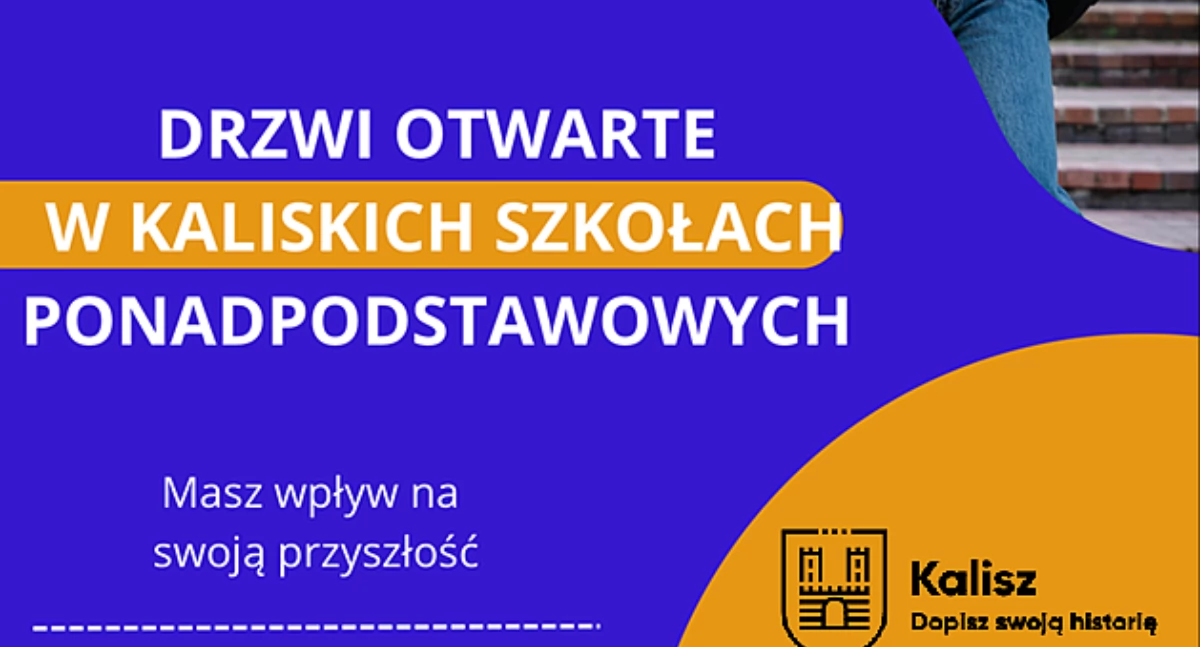 W sobotę „Drzwi Otwarte” w 9 kaliskich szkołach ponadpodstawowych