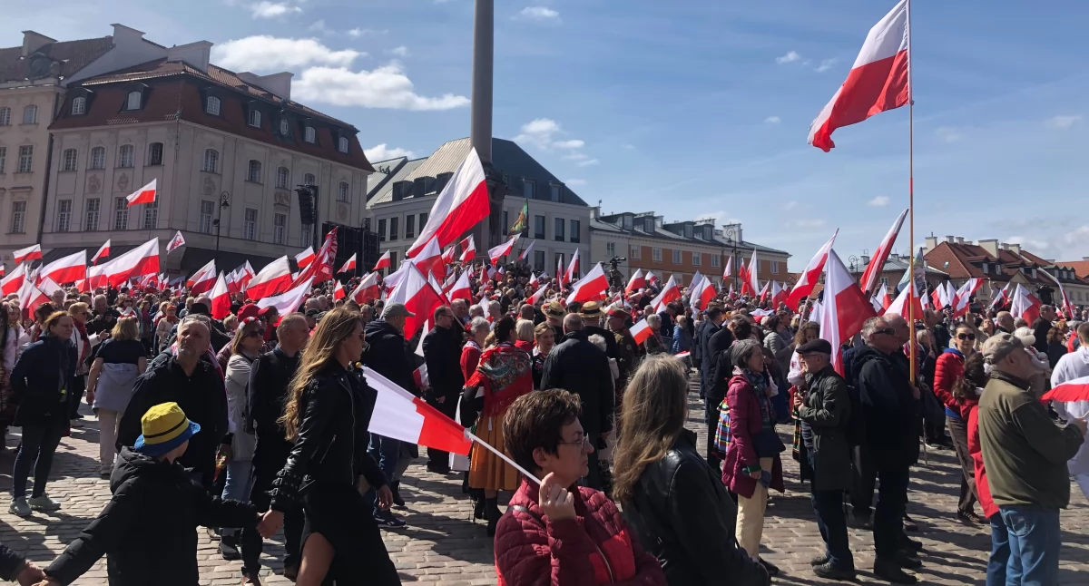 Kaliszanie na Marszu 1000-lecia Królestwa Polskiego w Warszawie