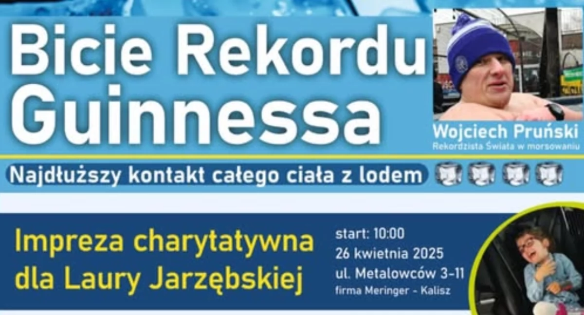 Bicie rekordu Guinnessa w morsowaniu – największa atrakcja imprezy charytatywnej dla Laury