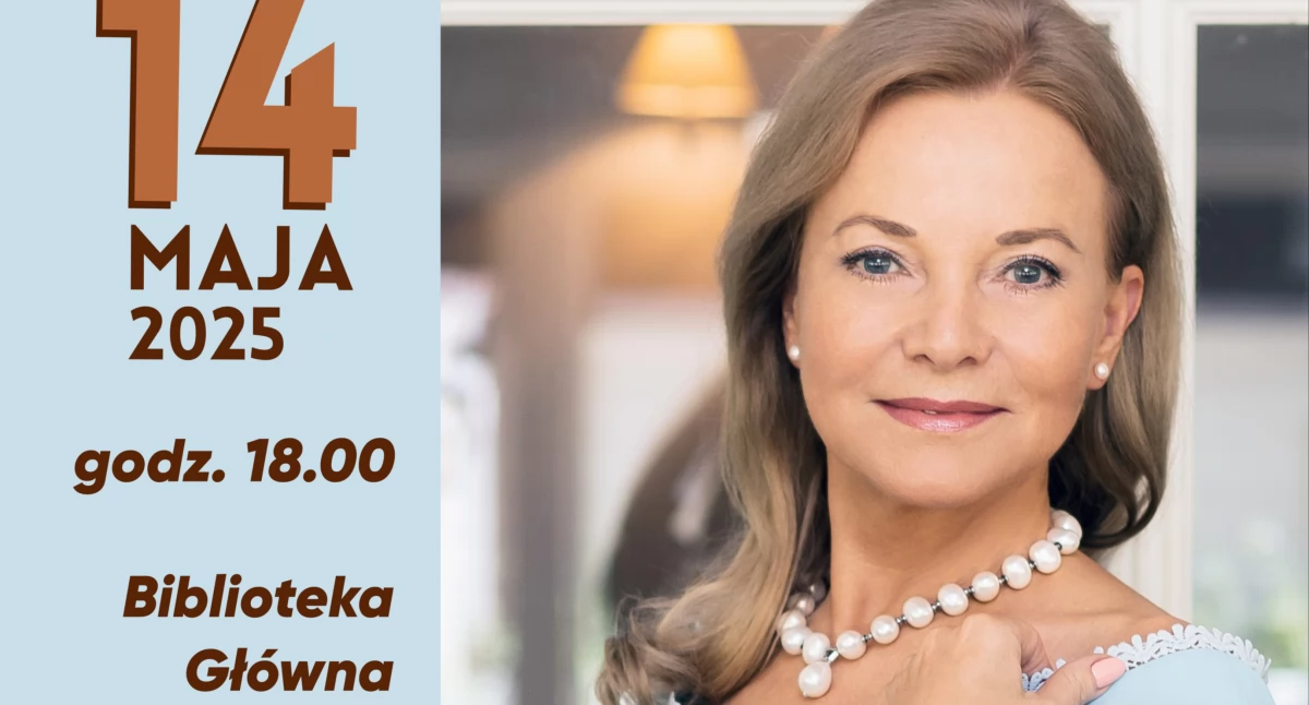 Laura Łącz w kaliskiej bibliotece – zaproszenie na spotkanie