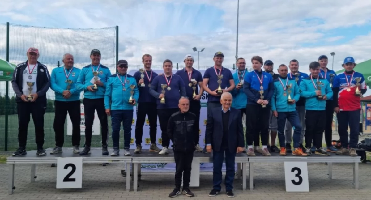 Rafał Kaczmarek z TS Liskowiak na podium mistrzostw Polski