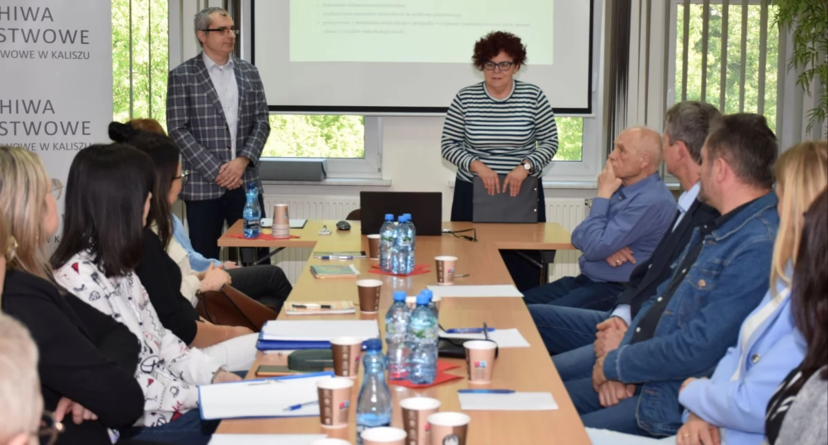 Pracownicy prokuratur szkolili się w kaliskim Archiwum 