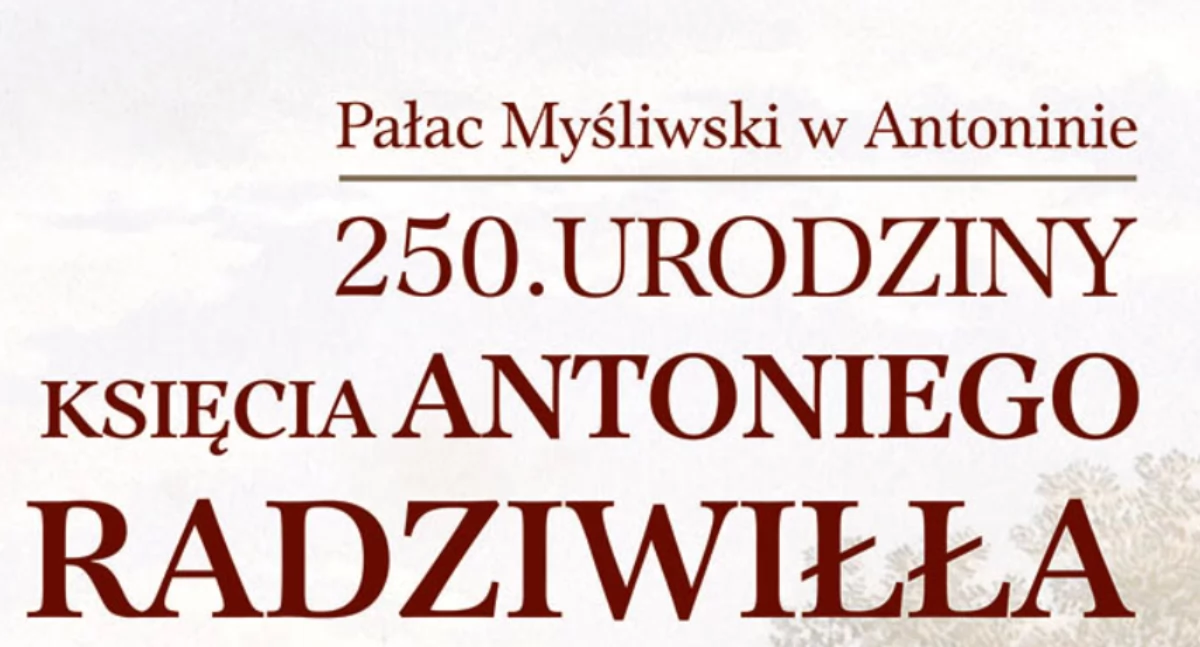 Zaproszenie na 250 urodziny!