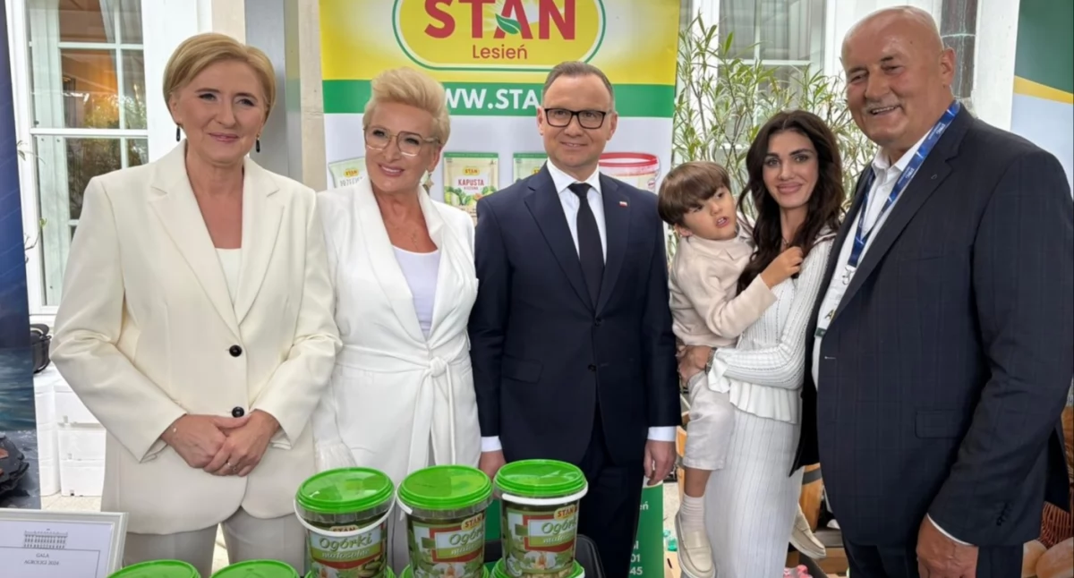 Lesieniowie z Czajkowa gościli u Prezydenta RP