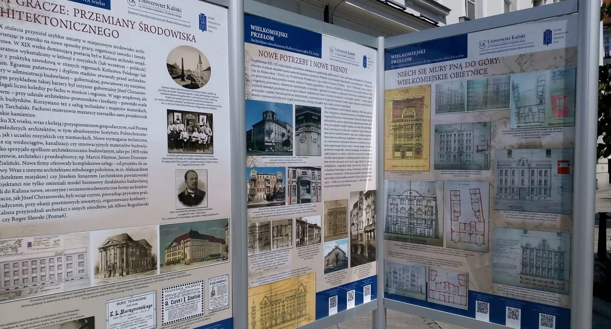 Wystawa o architekturze XX-wiecznego miasta na Głównym Rynku