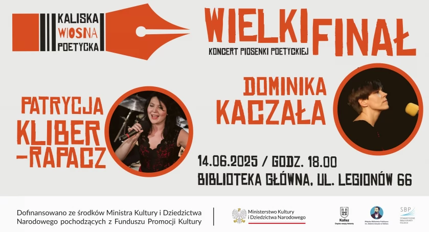 Koncert finałowy Kaliskiej Wiosny Poetyckiej