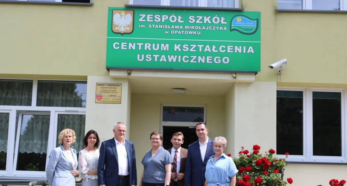 Katarzyna Lubnauer z wizytą w Opatówku