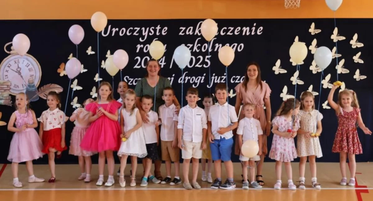 Pożegnali przedszkole w Jankowie Pierwszym 