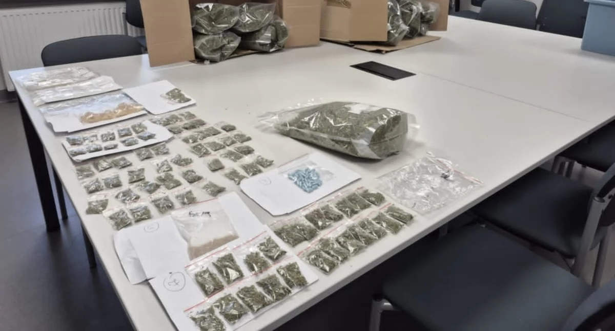 Handlował narkotykami na dużą skalę. Policja zabezpieczyła towar o wartości ponad pół miliona złotych