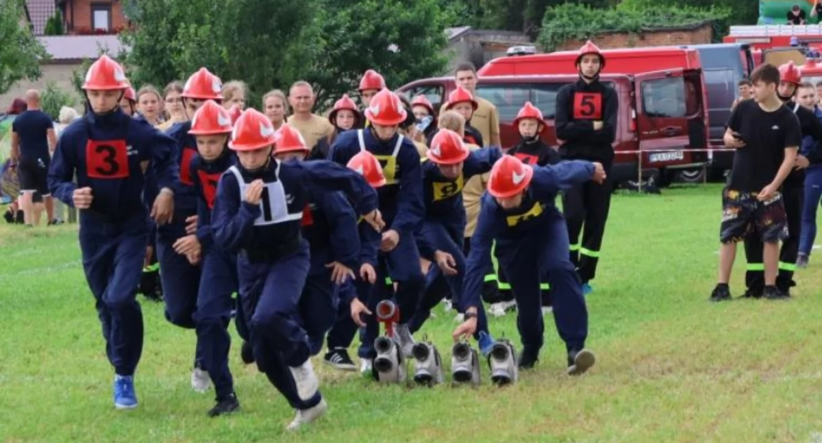 Gminne Zawody Sportowo-Pożarnicze w Korabiu 
