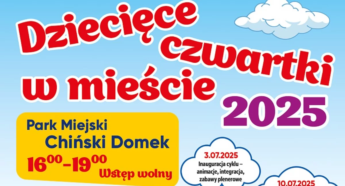 Wracają Dziecięce Czwartki w Parku Miejskim