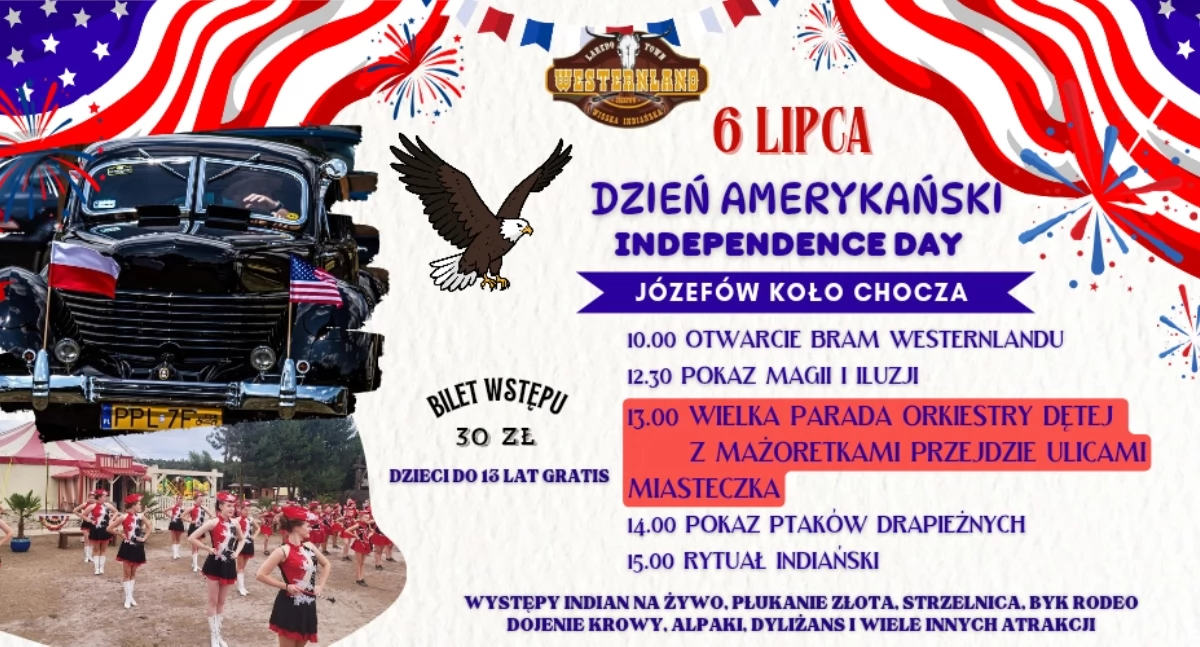 Dzień Amerykański w Józefowie pełen atrakcji