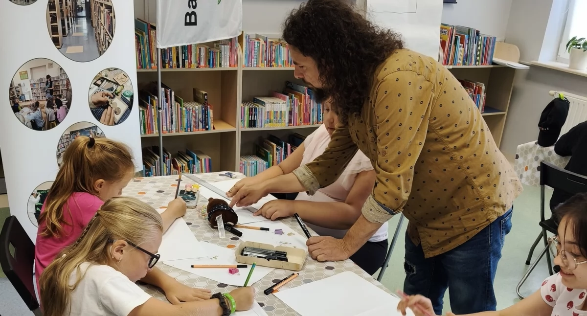 W Gołuchowie rysują  komiksy