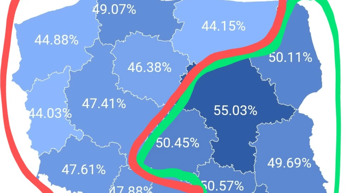 Czy na wschód od Wisły to na pewno „Polska B”?