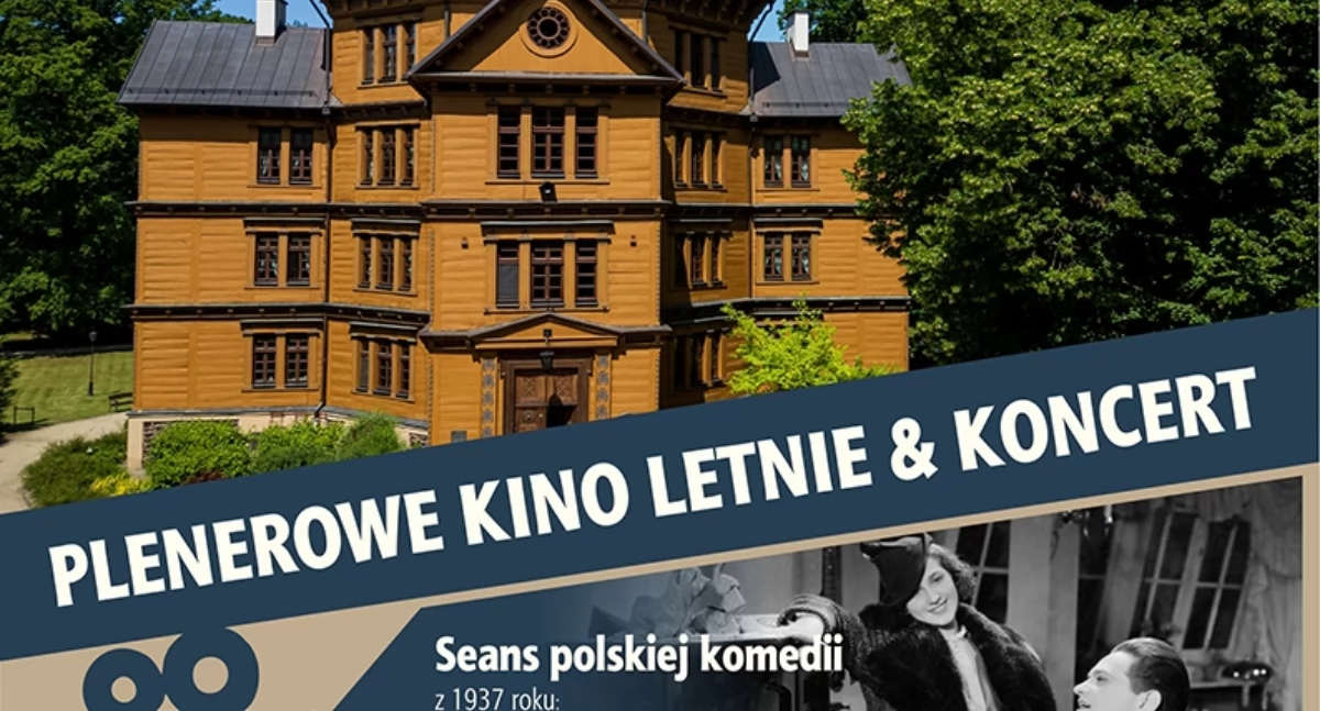 Plenerowe Kino Letnie & Koncert w Pałacu Myśliwskim w Antoninie!