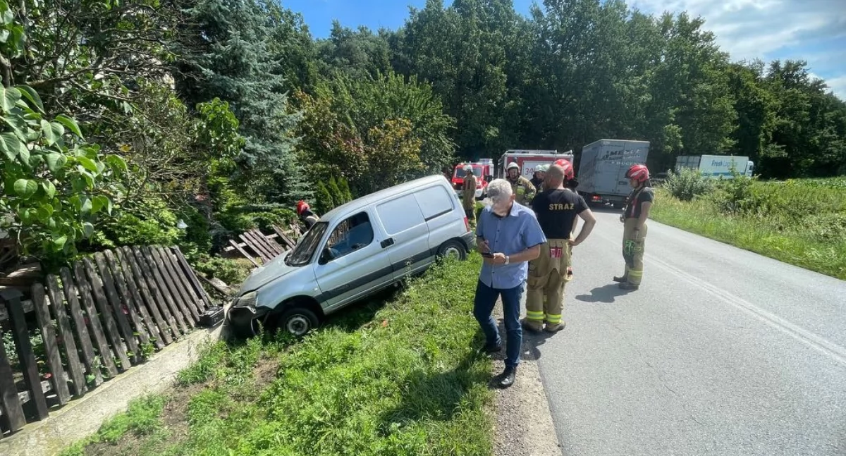 Tragiczny wypadek w miejscowości Zbiersk-Kolonia. Kierowcy nie udało się uratować