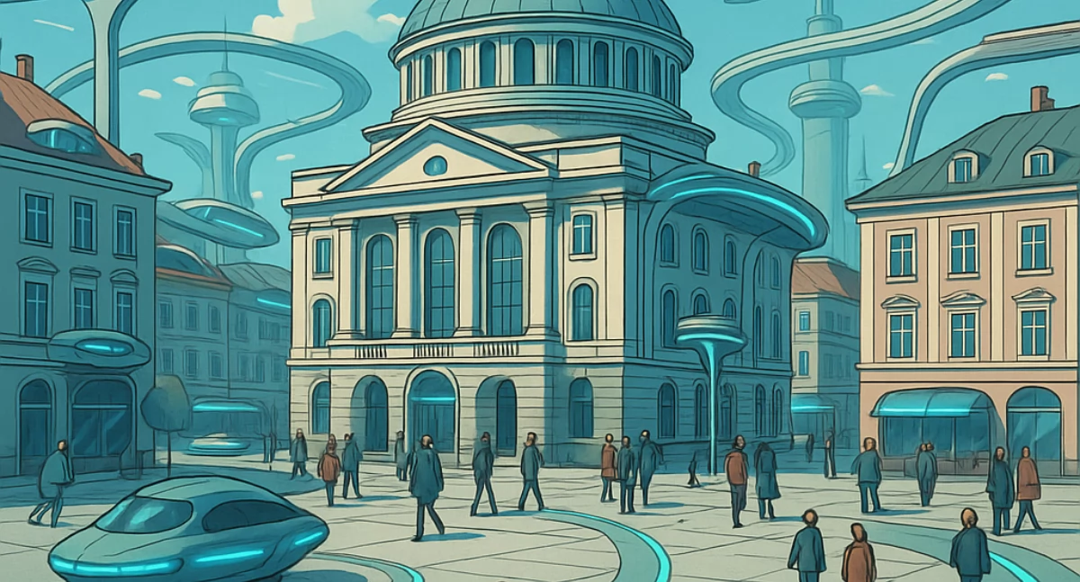 Jak będzie wyglądał Kalisz za 100 lat według sztucznej inteligencji?