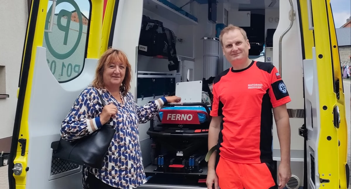 Nowy ambulans  w Liskowie 
