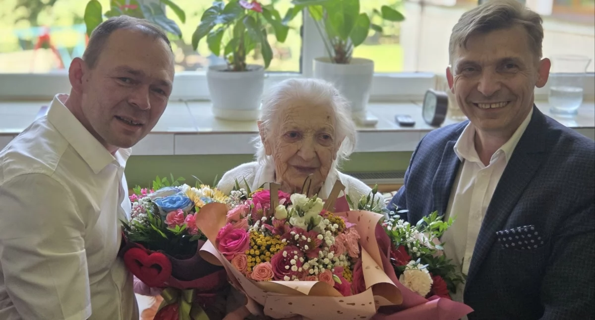 101 urodziny Pani  Stefanii Jamrozińskiej