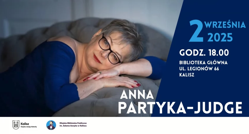 Anna Partyka-Judge w Bibliotece.