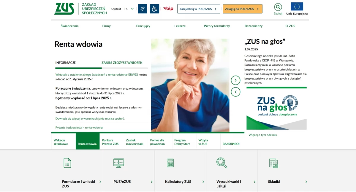 Sprawdź stan konta w ZUS (na PUE/eZUS)
