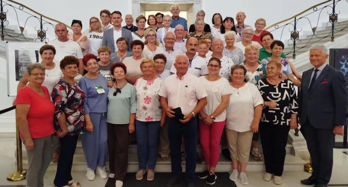 Seniorzy ze Stawiszyna w Sejmie RP