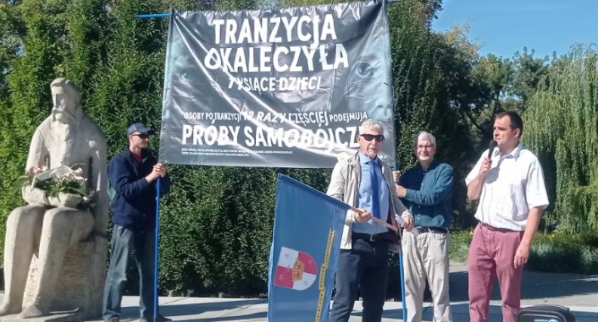 Protestowali i ostrzegali kaliszan przed tzw. 