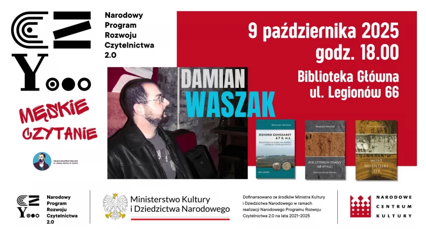 Męskie Czytanie w Bibliotece