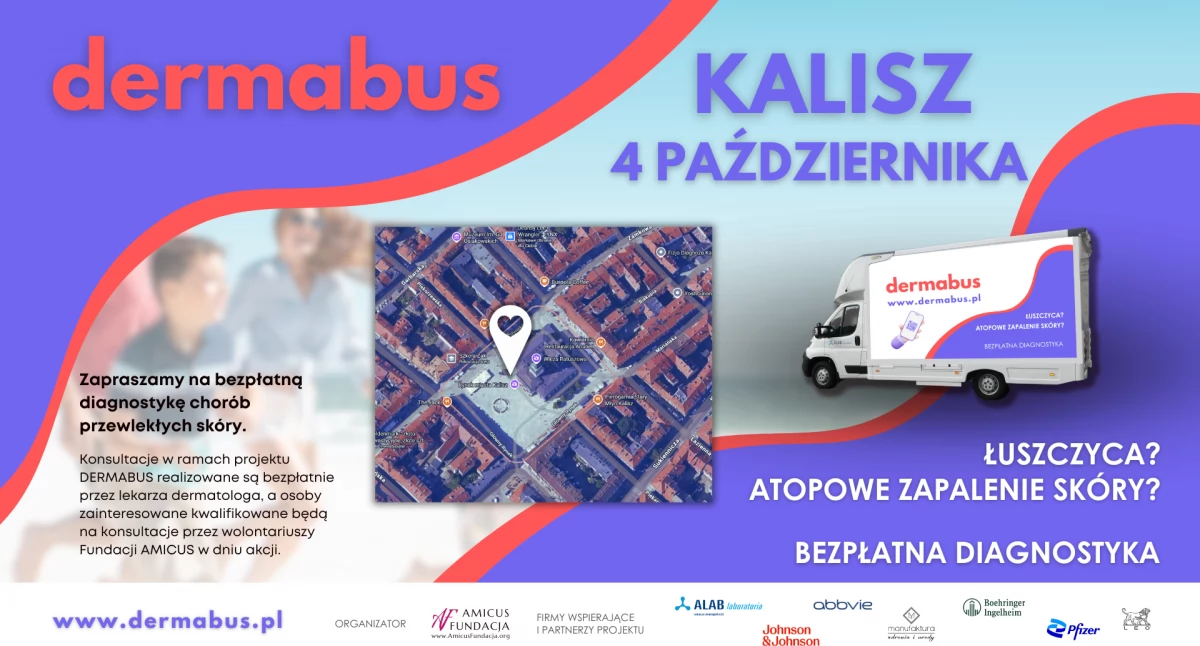 Ostatnia szansa na bezpłatną diagnostykę skóry z DERMABUS w 2025 roku!