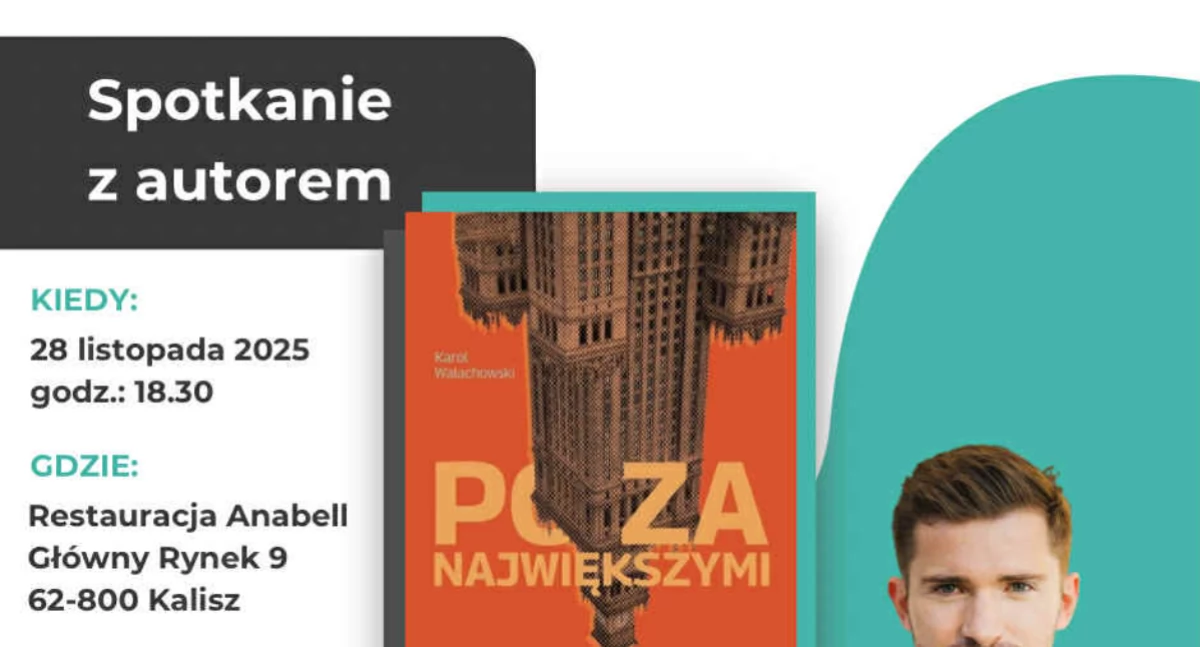 Spotkanie autorskie z dr. Karolem Wałachowskim w Kaliszu – rozmowa o miastach „poza największymi”