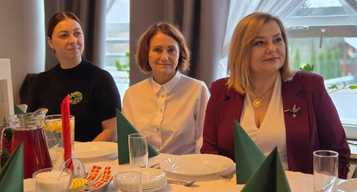 Spotkanie Świąteczne Środowiskowego Domu Samopomocy w Liskowie 