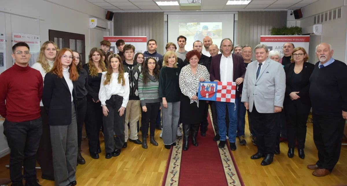 Znany kaliski podróżnik w kaliskim Archiwum