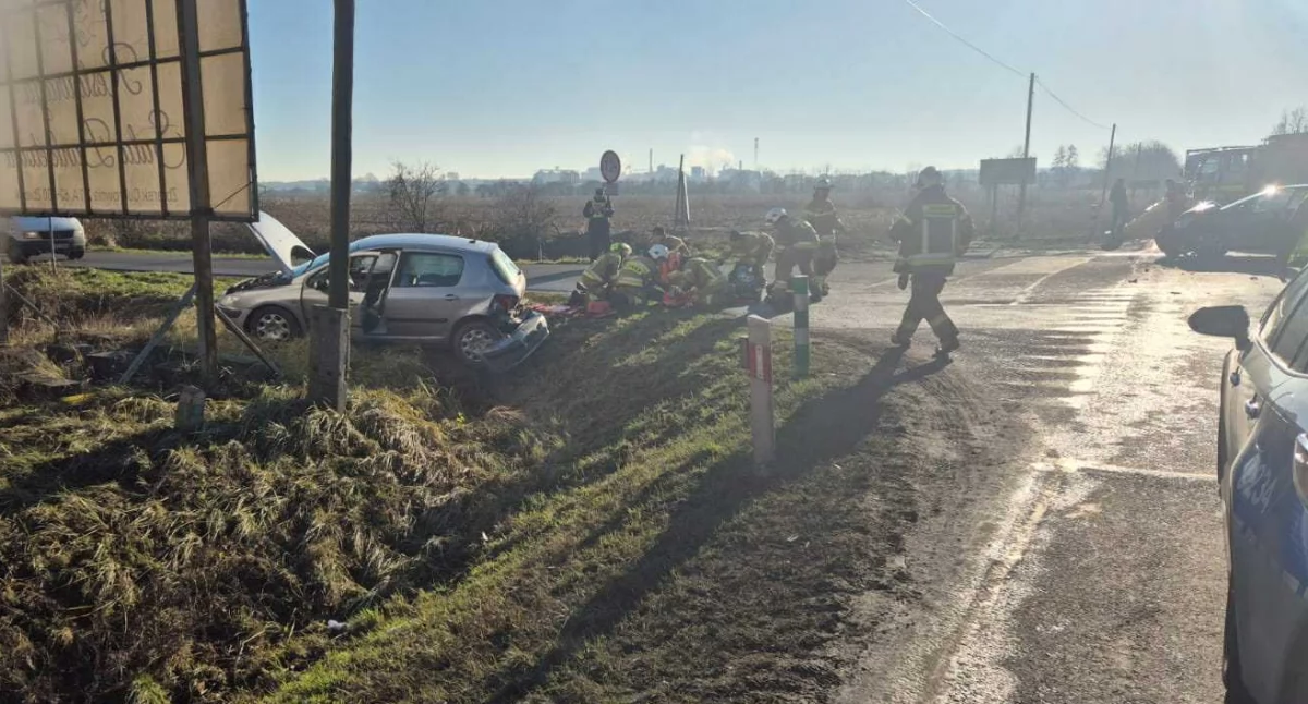 Kolejny wypadek na DK 25. Potrącony policjant!