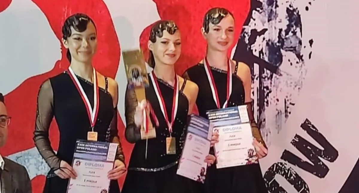 Tancerze wrócili z workiem medali	
