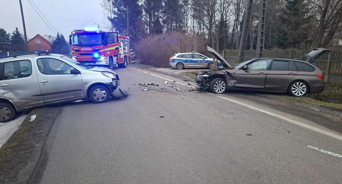 Osuchów: niebezpieczny manewr wyprzedzania przyczyną wypadku