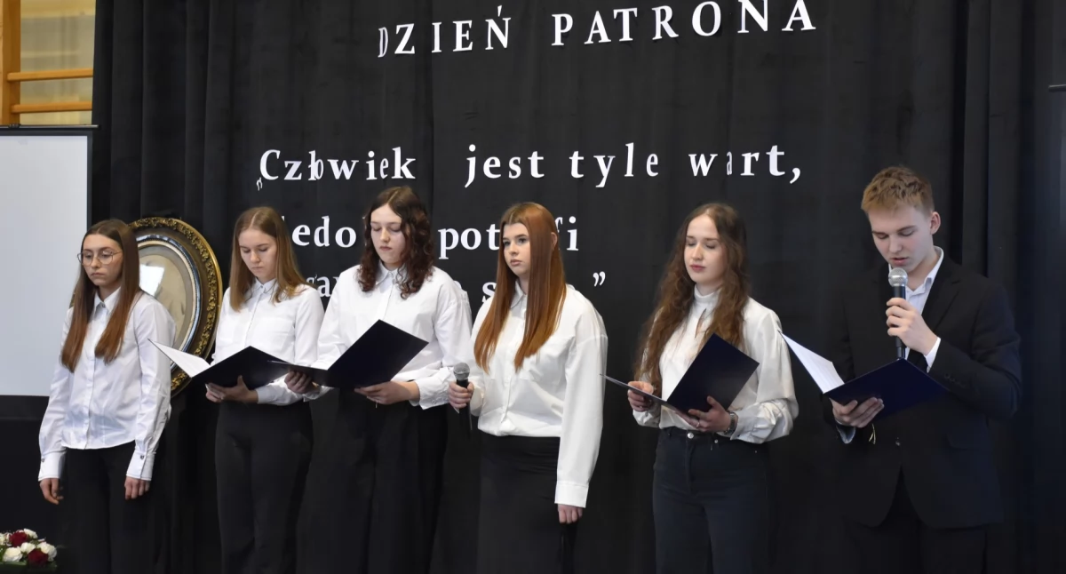 Dzień Patrona w Zespole Szkół nr 1 im. ks. Wacława Blizińskiego w Liskowie  