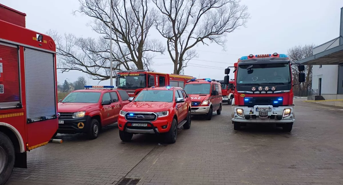 Wyciek kwasu fosforowego w jednym z zakładów w Kaliszu