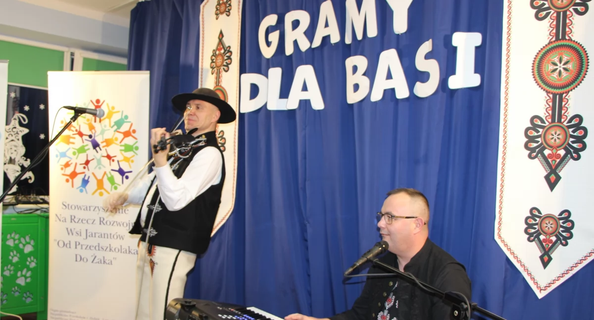 Górale grali dla Basi w Jarantowie 