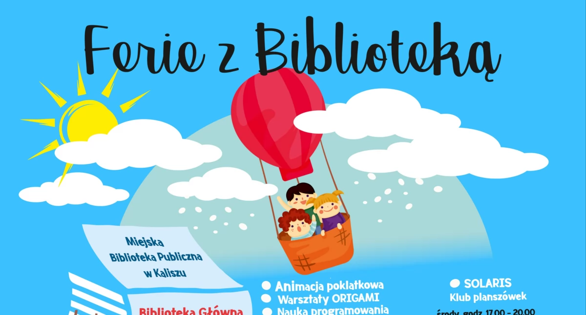 Ferie z kaliską Biblioteką