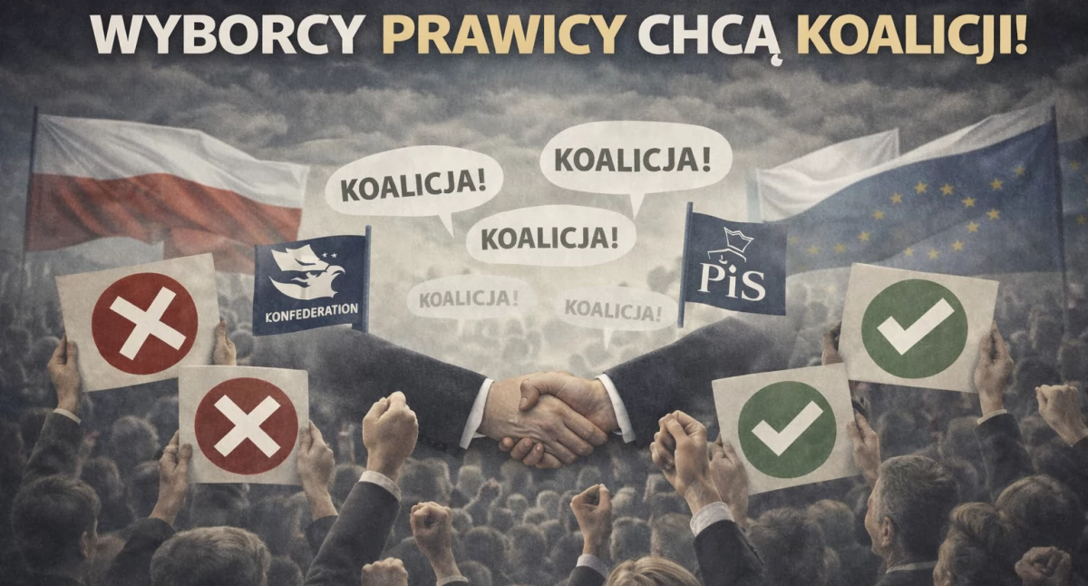 Wyborcy prawicy chcą koalicji!