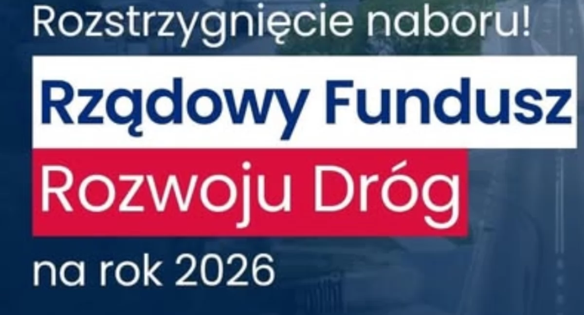 8 mln zł na przebudowę drogi Florentyna - Goliszew