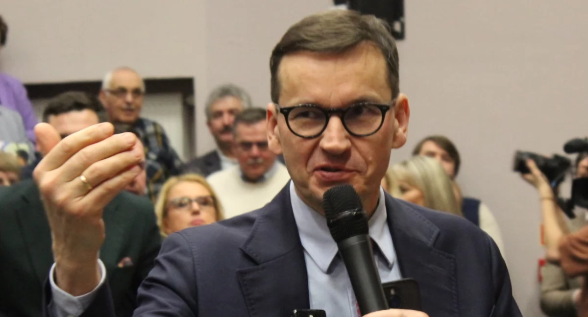 Mateusz Morawiecki w Kaliszu: panie Tusk, gdzie są te pieniądze?! 