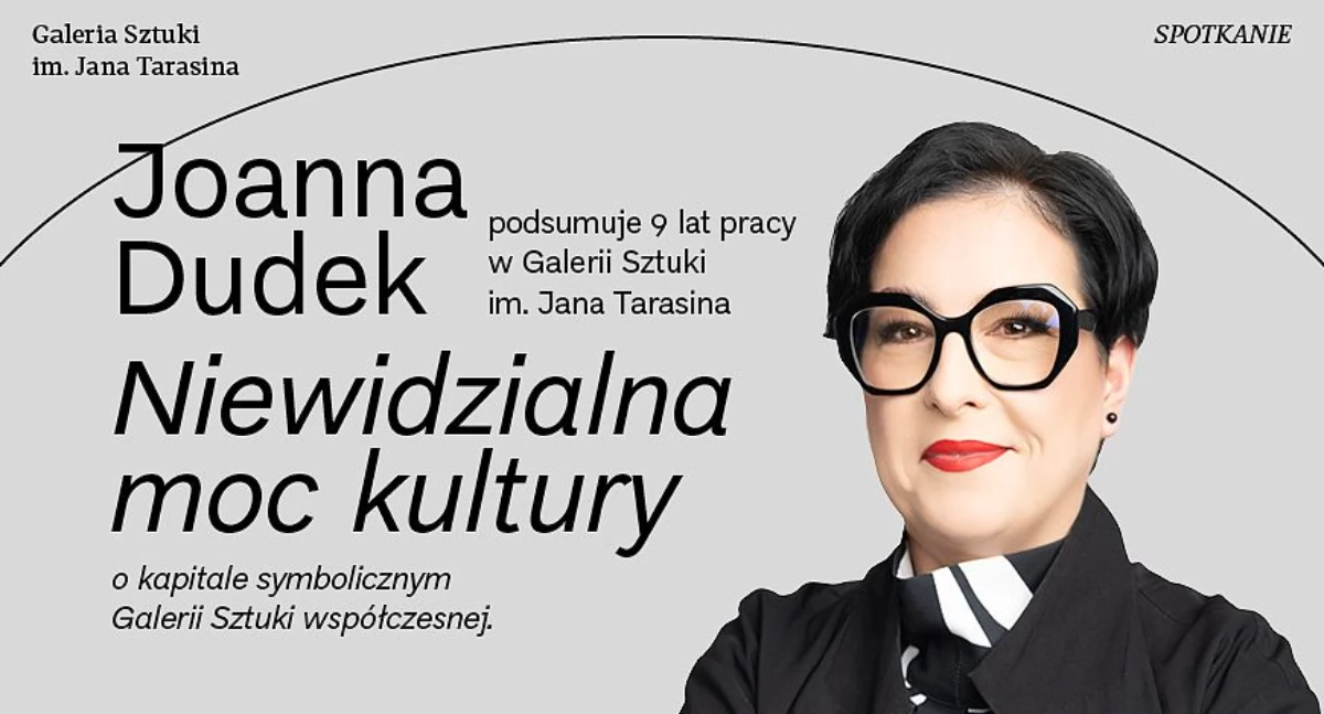 Spotkanie z Joanną Dudek. Zaproszenie