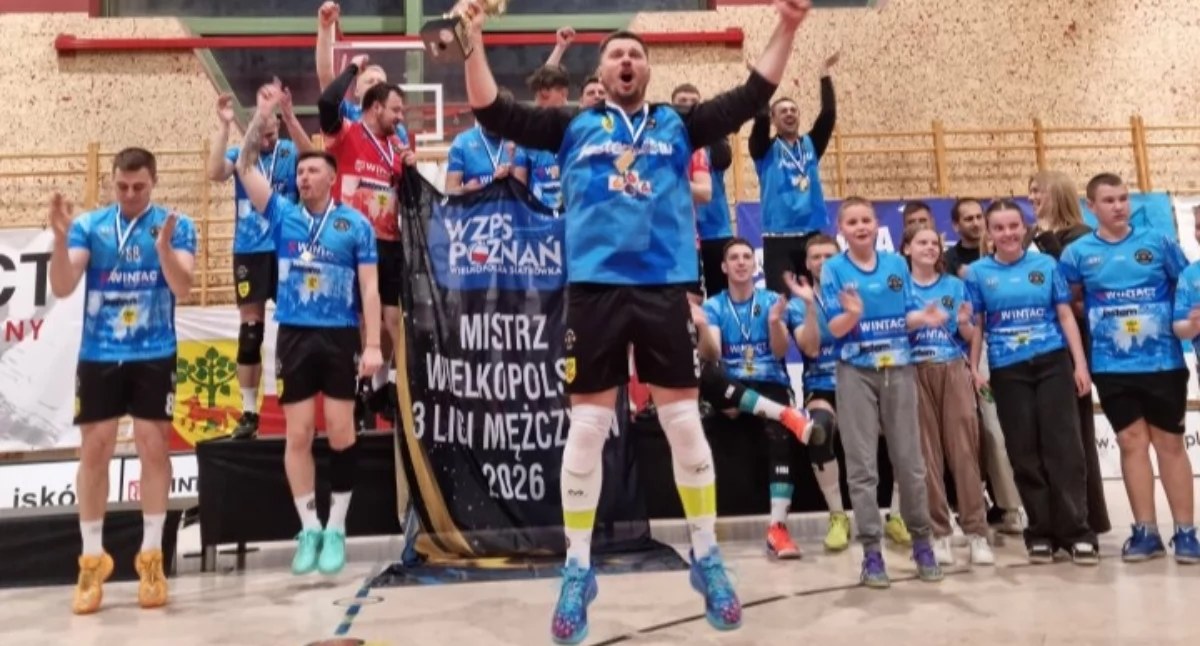 TS Liskowiak Wintact Lisków Mistrzem Wielkopolski Mężczyzn III Ligi Siatkówki