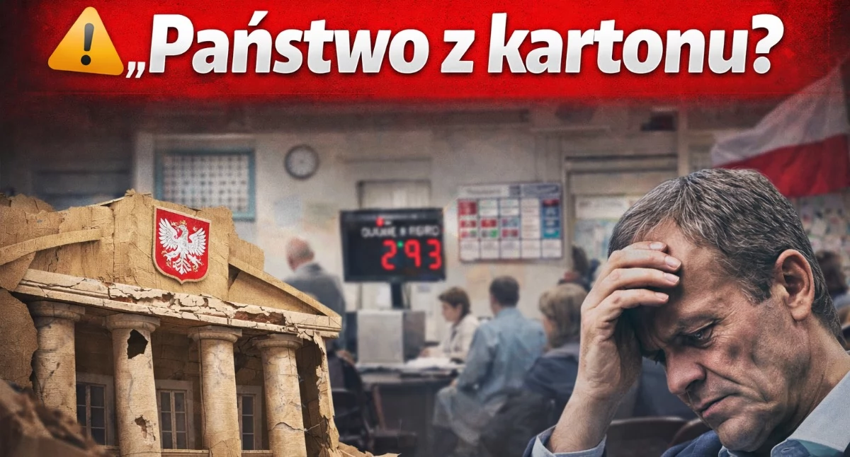 „Państwo z kartonu?” Lawina problemów uderza w rząd – Polacy tracą cierpliwość