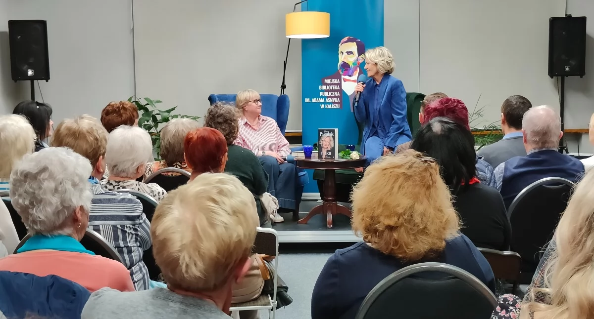 Emocjonujący wieczór z Marią Pakulnis w Bibliotece