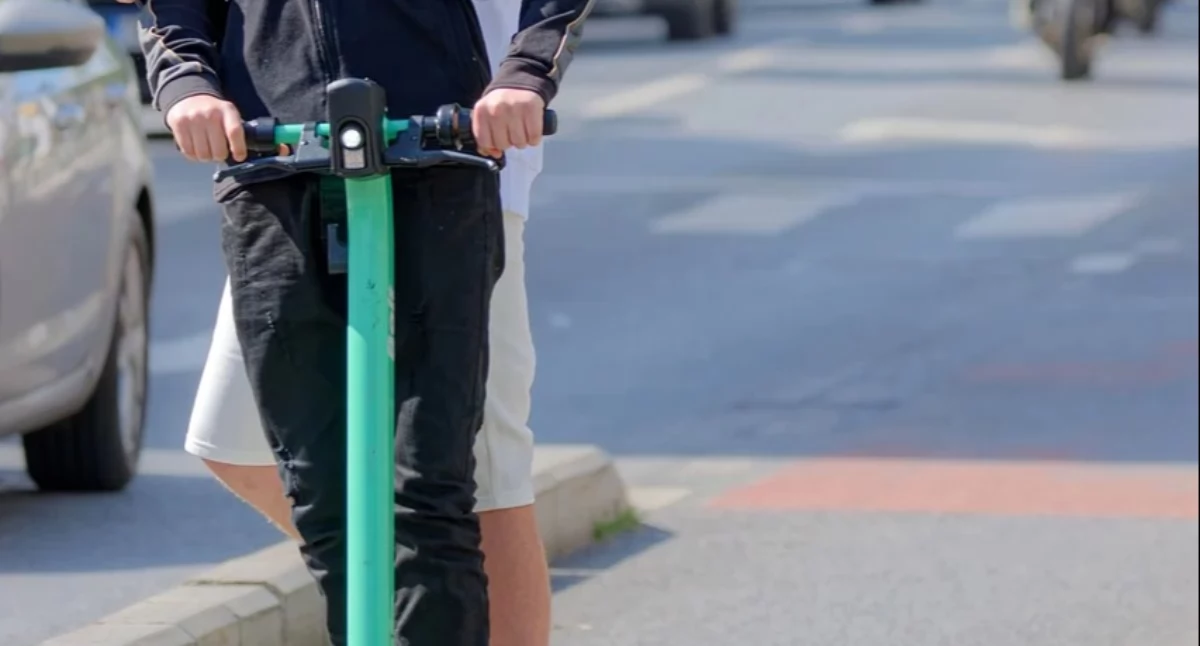 Nietrzeźwy na hulajnodze elektrycznej