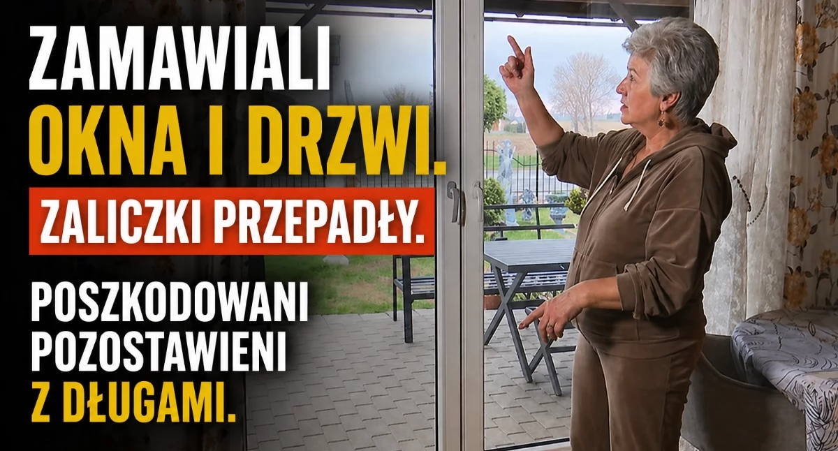 Zamówili okna, zostali z długami. Historia, która zaczyna się jak remont, a kończy jak dramat...