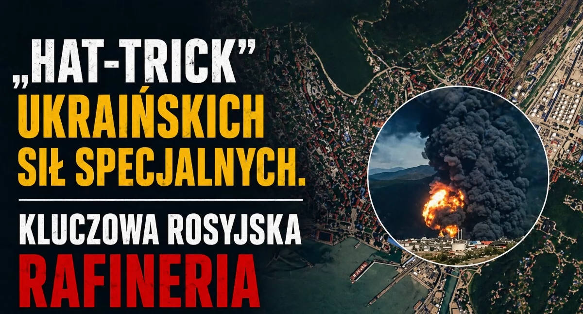 Płonie serce rosyjskiej logistyki. „Hat-trick” ukraińskich sił specjalnych wstrząsa Kremlem.